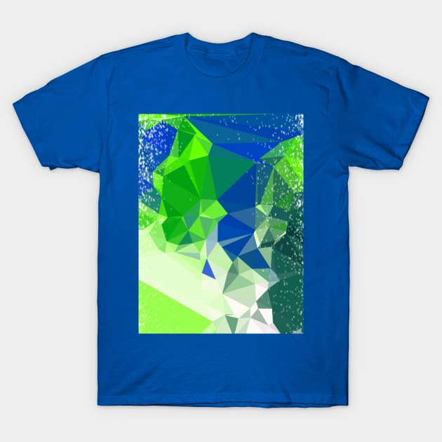 Fresh forest sky abstract T-Shirt by SilverPixieArt